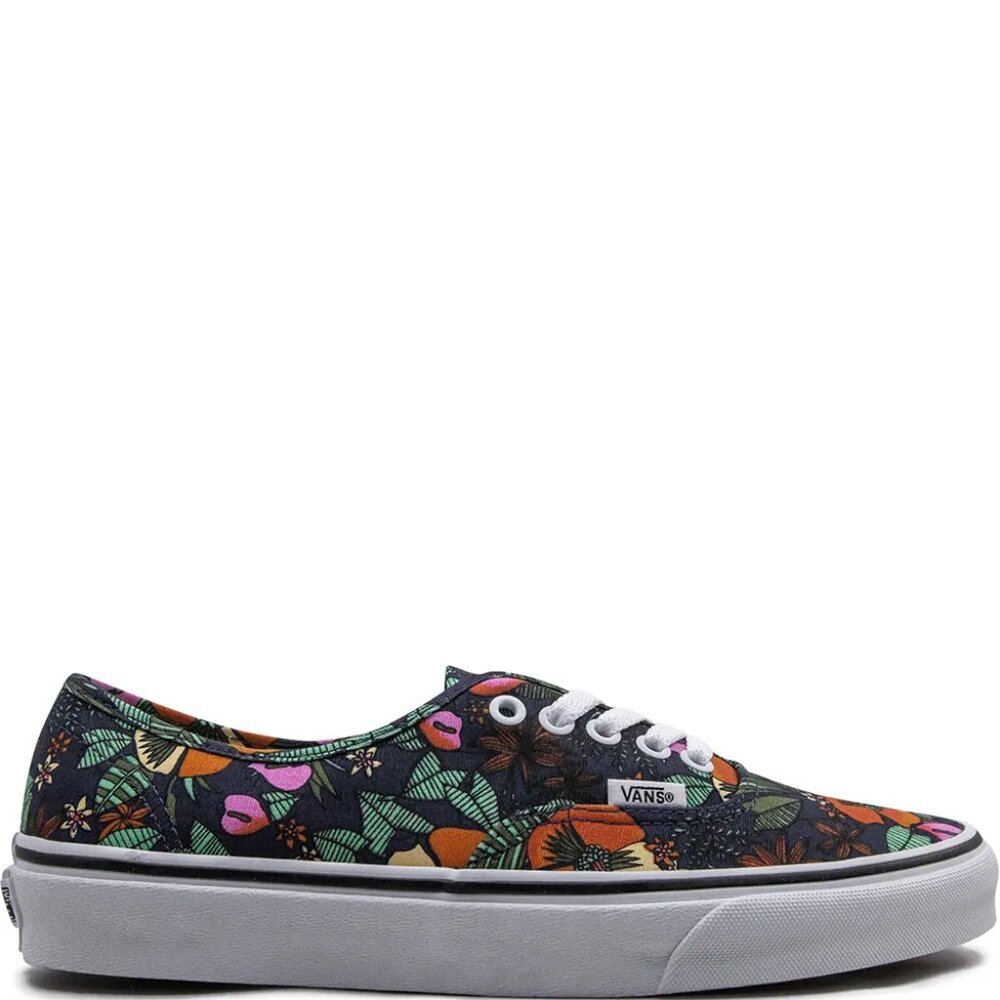 Vans Women's Black Authentic Multi Tropic Athletic Sneaker Size US 12‎